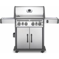 Мангал Napoleon Rogue SE525, arzator cu infrarosu lateral si spate, inox (RSE525RSIBPSS)