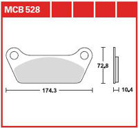 MCB528 HARLEY-DAVIDSON ENGINE	TYPE MODEL	TYPE CODE	PART APPLICATION DATE	DESIGNATION 1200	FLH - Electra Glide	FLH	80	rear 1340	FLH - 80	FLH	81	rear 1340	FLH - Classic	FLH	82-83	rear 1340	FLH - Electra Glide	FLH	84	rear 1340	FLT - Tour Glide	FLT	80-85	rear 1340	FLTC - Tour Glide Classic	FLT	81-85	rear