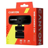 PC Camera Canyon C2N, 1080p/30fps, Sensor 2 MP, FoV 88°, Shutter, Microphone, Black