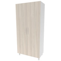 Dulap Smartex N5 60cm Alb/Stejar Deschis