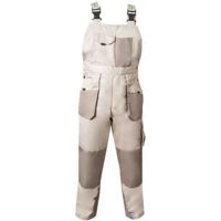 Echipament de protecție personală Profmet 365724 Salopeta de lucru, 2XL, 65% poliester/35% bumbac, bej/kaki,