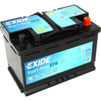 Автомобильный аккумулятор Exide START-STOP EFB 12V 70Ah 760EN 278x175x190 -/+ (EL700)