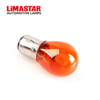 LAMPA LIMASTAR S25 12V 21W BA15S ORANGE