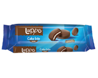 Печенье сэндвич  "Luppo Cake Bite Dark" 184г