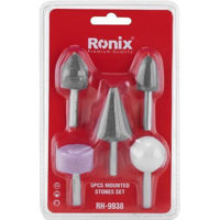 Набор головок, бит, насадок Ronix RH-9938 шлифкамни для дрели 5шт