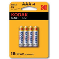 Батарейка Kodak 30411524 ULTRA Lithium AAA batteires (4 pack)