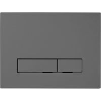 Кнопка смыва Nomi 097-HD пластик Серый мат