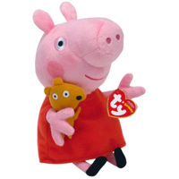 Jucărie de pluș TY TY46128 Purcelusa Peppa 15/20cm (Beanie Bellies)