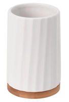 Стакан для зубных щёток Bisk 08404 Suport periute de dinti KIDO alb