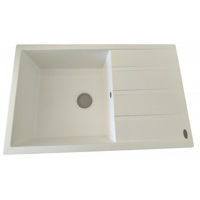 Chiuvetă bucătărie Tornado MELISSA 800*500 Snow