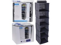 Organizator suspendabil Storage 6 sectiuni, 30X30X120cm
