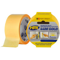 Лента малярная бумажная оранж,19мм/25м HPX 4400 Gold FP1925