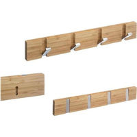 Вешалка для одежды 5five 50095 настенная на 4 крючка 40cm