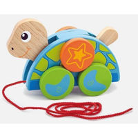 Игрушка Viga 50080 Jucărie de tras, cu șiret Broasca țestoasă