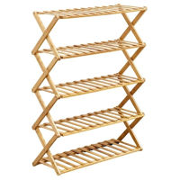 Raft pentru încălțăminte miscellaneous RM13 pliabila, bambus