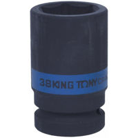 Набор головок, бит, насадок King Tony 843538M головка торцевая ударная глубокая 1" 38мм