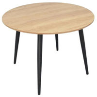 Стол Evelin di Costacurta DT-402-2B, D=100см, Каркас/Опоры: Металл Черный