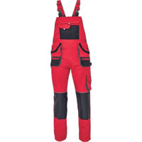 Спецодежда Cerva 030201682304X Полукомбинезон FF CARL BE-01-004 красный (60)