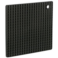Коврик для ванной Bisk 03746 Covoras siliconic de bucatarie patrat, negru