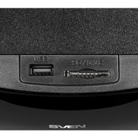 Speakers SVEN "HT-202"  100w / 20w+5*16w, BLUETOOTH, USB, SD, FM, Display, RC, Black