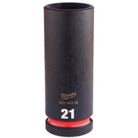 Набор головок, бит, насадок Milwaukee 4932480339 Торцевой ключ Shockwave 1/2 21 мм