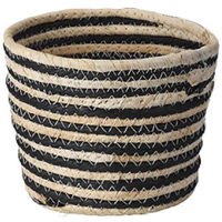 Короб для хранения Promstore 38996.3 Cos impletit 17x15cm, dungi negre