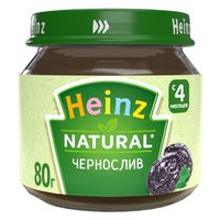 Piure Heinz prune uscate (5 luni+), 80g