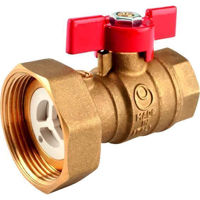 Supapă de închidere Ferro Robinet montaj pompa cu clapeta de sens 1 1/2x1 KSP1