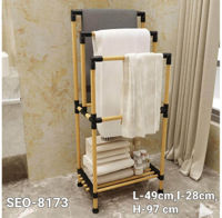 Держатель банные полотенца, 3 ряда, SEO-8173