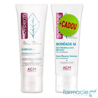 BOREADE R Crema Reparatoare 40ml ACM+BOREADE M Crema sebo-reglatoare hidratanta si matifianta 40ml ACM CADOU