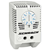 Термостат Schrack Technik IUK08566 Термостат для вентиляции шкафа, 1-й тип, синий выключатель