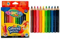 Creioane colorate 10 buc. Jumbo Colorino