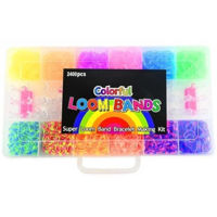 Набор для творчества Optmarket 35020ROB Loom bands set, 2400pcs
