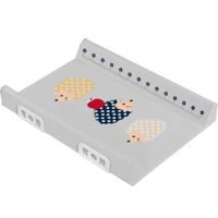 Accesoriu pentru înfășat Sensillo 12400 Saltea de înfășat PT70 Sistem de siguranță Arici gri