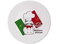 Platou pentru pizza 33cm Pizza Chief, opalglass