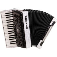 Pian digital Hohner Bravo III 96 silent key white WH (16712)