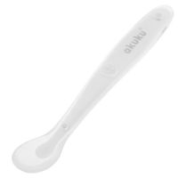 Посуда для кормления Akuku A0417 Силиконовая ложечка Grey