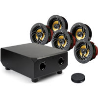 Колонки Hi-Fi LitheAudio 5.1 Wireless In-Ceiling Surround Sound Cinema Kit With WiSA SoundSend (B-PRO-W-51SS)