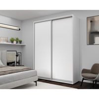 Dulap Nex Home Dulap cu uși glisante, 180x60x220cm, PAL, Alb