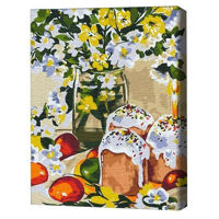 Tablou pe numere BrushMe 4BS53951 0x50 (în cutie) Amintiri din copilărie. Karina Zimina