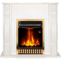Камин электрический ArtFlame Clasic nut & Gala gold