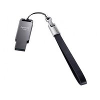 32GB USB3.1 Flash Drive Apacer "AH360", Black Nickel, Slim Metallic, Capless (AP32GAH360A-1)