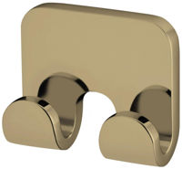 Вешалка для ванной Bisk 07950 Cuier dublu NATURE GOLD