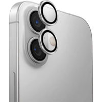 Стекло защитное для смартфона UNIQ Optix Aluminium Camera Lens Protector for iPhone 16/16 Plus, Sterling Silver