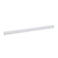 cumpără Bandă decorativă pentru poliță din lemn 607x34x32 mm, alb în Chișinău