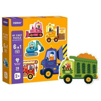 Головоломка Mideer MD3176 Primul puzzle Șantier de construcție