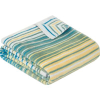 Домашний текстиль Ibena 1012/700 Jacquard Decke Makawao Green/yellow
