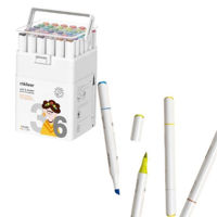 Набор для творчества Mideer MD4184 Set markere pentru schițe cu 2 capete, 36 culori