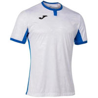 Одежда для спорта Joma T-Shirt Championship IV Blanco-Royal M/C (2XS) 100683.207