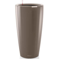 Цветочный горшок Lechuza Rondo Premium 40, Shiny Taupe